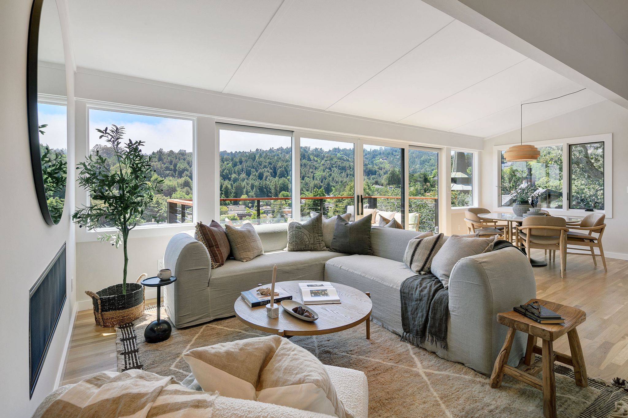 Hillside living room
